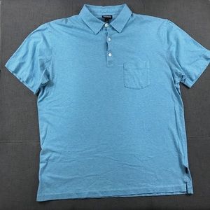 Patagonia Organic Cotton Men's Short Sleeve Pocket Polo Shirt Size Large